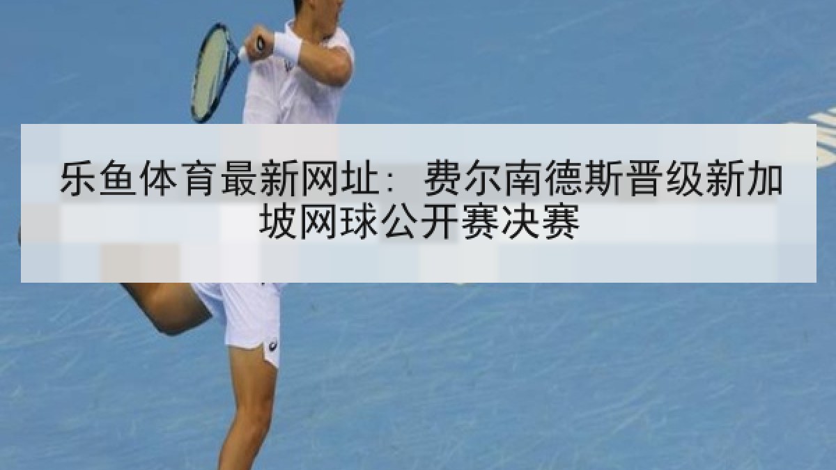 乐鱼体育最新网址: 费尔南德斯晋级新加坡网球公开赛决赛